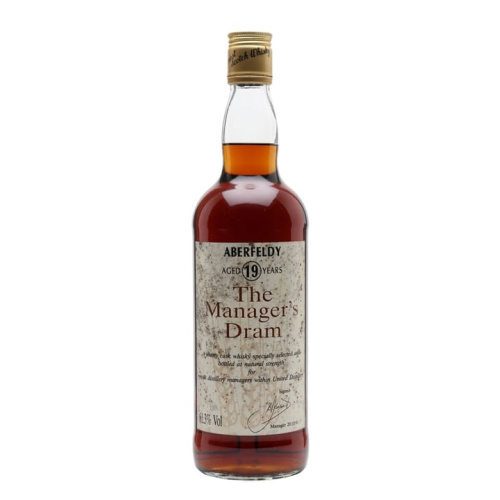 Distillery 19 Year Old – Aberfeldy 19 Year Old / Bot.1991 / Manager's Dram Highland Whisky (Highland) | N/A% ABV, 700ml – Buy Now
