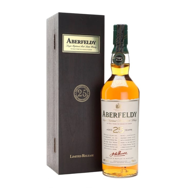 Distillery 25 Year Old – Aberfeldy 25 Year Old Highland Single Malt Scotch Whisky (Highland) | N/A% ABV, 700ml – Buy Now