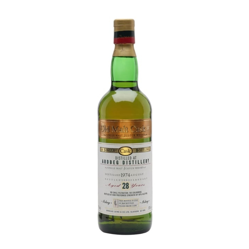 Distillery 28 Year Old – Ardbeg 1974 / 28 Year Old / Old Malt Cask Islay Whisky (Islay) | N/A% ABV, 700ml – Buy Now
