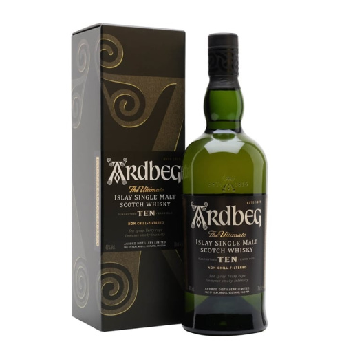 Distillery 10 Year Old – Ardbeg 10 Year Old Islay Single Malt Scotch Whisky (Islay) | N/A% ABV, 700ml – Buy Now