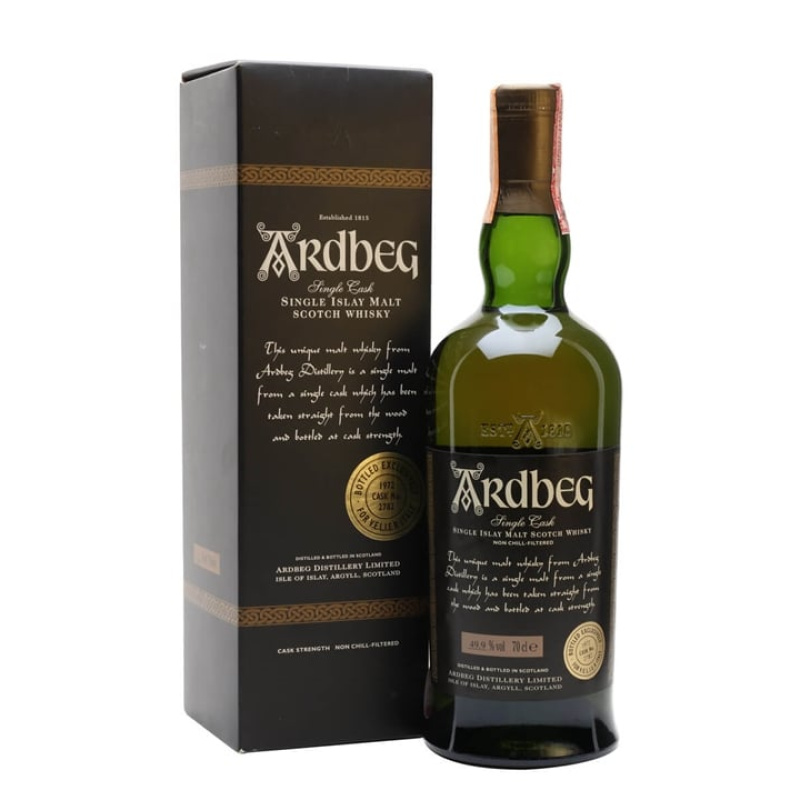 Distillery NAS Year Old – Ardbeg 1972 / Cask #2782 Islay Single Malt Scotch Whisky (Islay) | N/A% ABV, 700ml – Buy Now