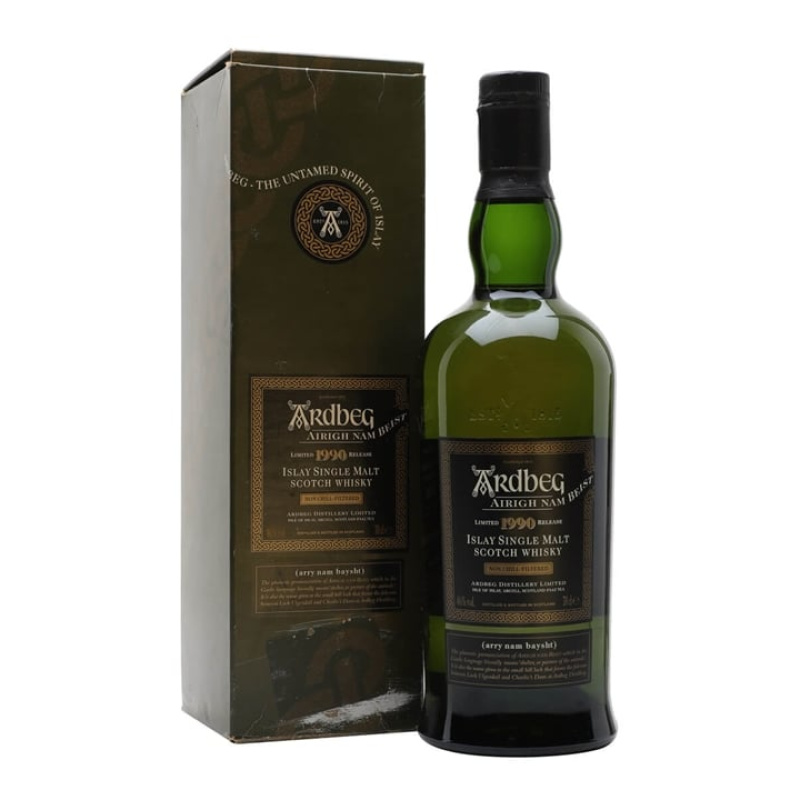 Distillery NAS Year Old – Ardbeg 1990 / Airigh Nam Beist / Bot.2006 Islay Whisky (Islay) | N/A% ABV, 700ml – Buy Now