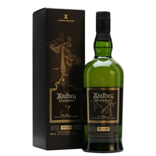 Distillery NAS Year Old – Ardbeg Supernova / SN2010 / Bot.2010 Islay Single Malt Scotch Whisky (Islay) | N/A% ABV, 700ml – Buy Now