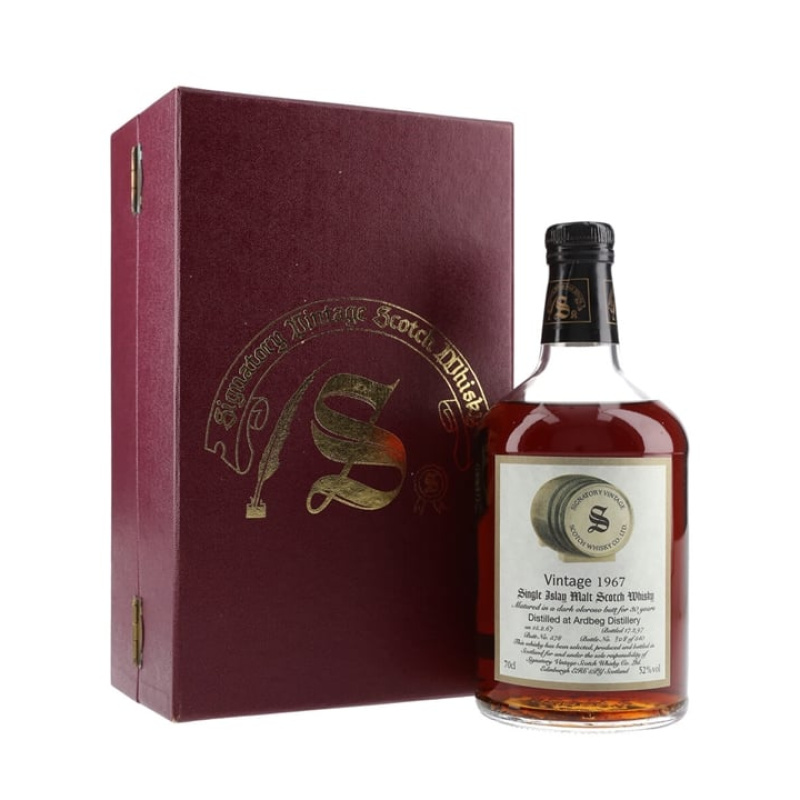 Distillery 30 Year Old – Ardbeg 1967 / 30 Year Old / Dark Oloroso Sherry Cask #578 / Signatory Islay Whisky (Islay) | N/A% ABV, 700ml – Buy Now