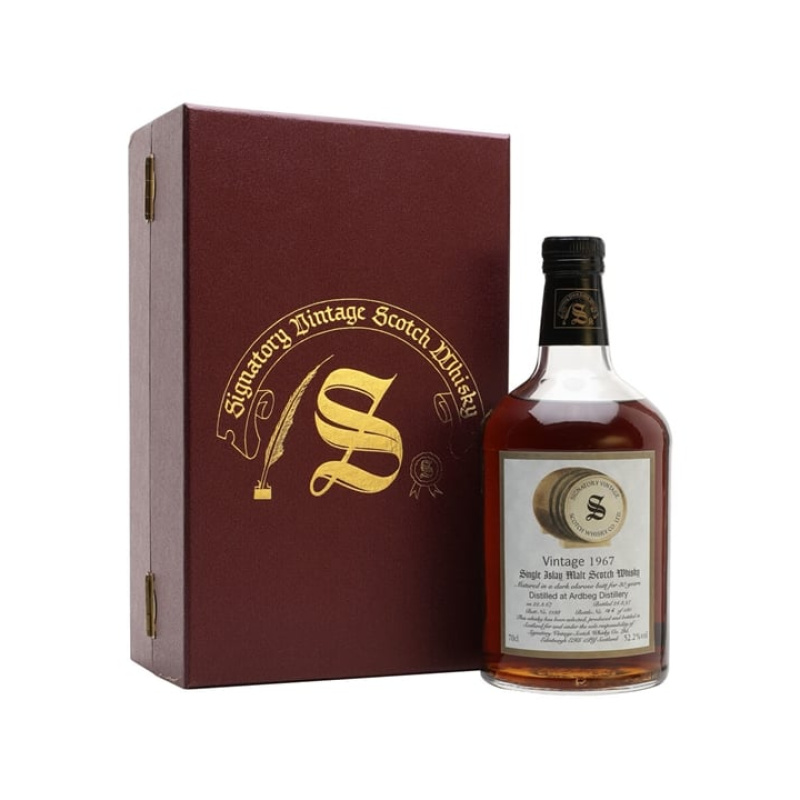 Distillery 30 Year Old – Ardbeg 1967 / 30 Year Old / Dark Oloroso Sherry Cask #1138 / Signatory Islay Whisky (Islay) | N/A% ABV, 700ml – Buy Now