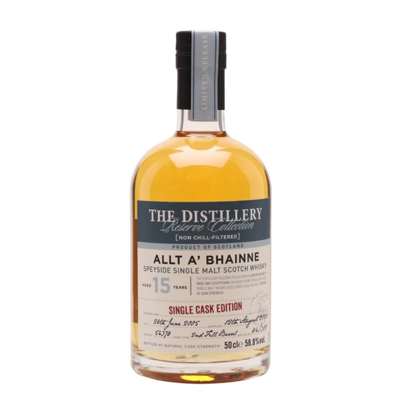 Distillery 15 Year Old – Allt-a-Bhainne 2005 / 15 Year Old / Distillery Reserve Collection Speyside Whisky (Speyside) | N/A% ABV, 700ml – Buy Now