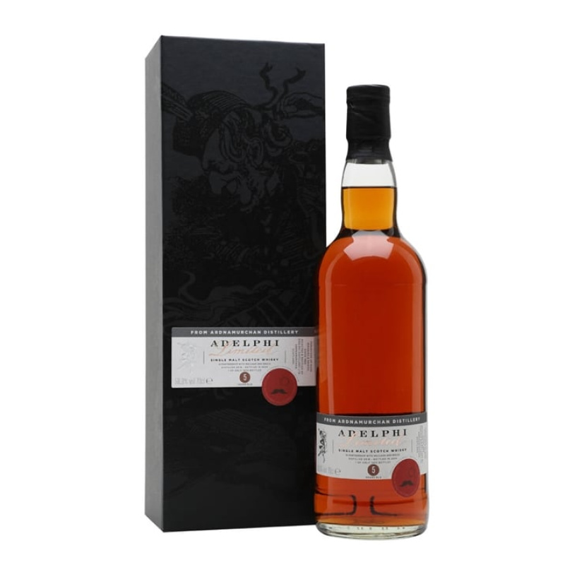 Distillery 5 Year Old – Ardnamurchan M&B 2018 / 5 Year Old / Sherry Casks #1059/1263 / Adelphi Highland Whisky (Highland) | N/A% ABV, 700ml – Buy Now