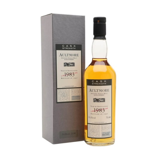 Aultmore 1983 / Bot.1997 / Cask Strength / Flora & Fauna Speyside Single Malt Scotch Whisky