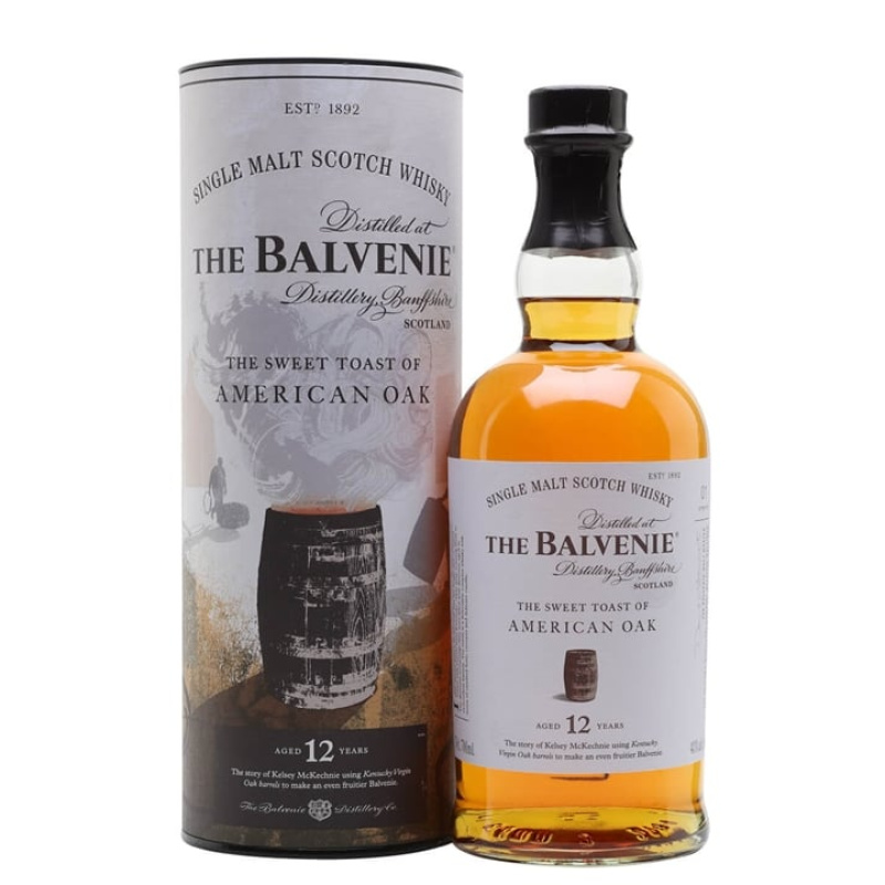 Distillery 12 Year Old – Balvenie 12 Year Old / Sweet Toast Of American Oak Speyside Whisky (Speyside) | N/A% ABV, 700ml – Buy Now