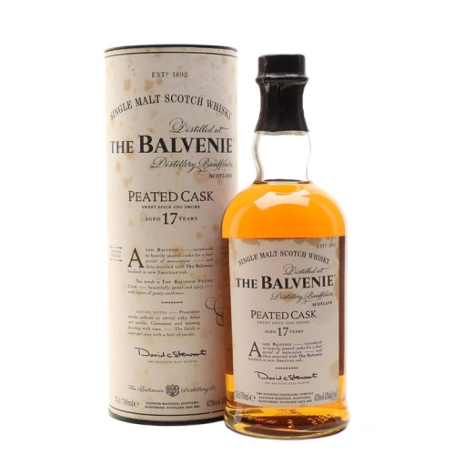 Distillery 17 Year Old – Balvenie 17 Year Old / Peated Cask Speyside Single Malt Scotch Whisky (Speyside) | N/A% ABV, 700ml – Buy Now