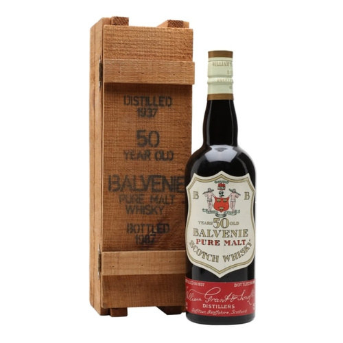Distillery 50 Year Old – Balvenie 1937 / 50 Year Old Speyside Single Malt Scotch Whisky (Speyside) | N/A% ABV, 700ml – Buy Now