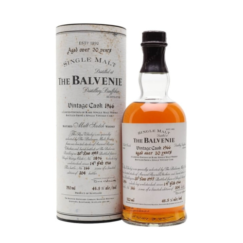 Distillery 30 Year Old – Balvenie 1966 / Over 30 Year Old / Cask #1896 Speyside Whisky (Speyside) | N/A% ABV, 700ml – Buy Now