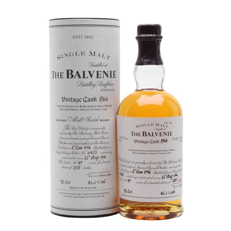 Balvenie 1966 / 32 Year Old / Cask #6423 Speyside Single Malt Scotch Whisky