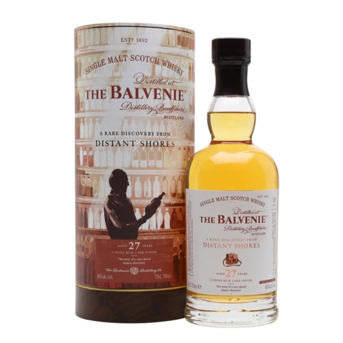 Distillery 27 Year Old – Balvenie Distant Shores 27 Year Old / Stories Speyside Whisky (Speyside) | N/A% ABV, 700ml – Buy Now