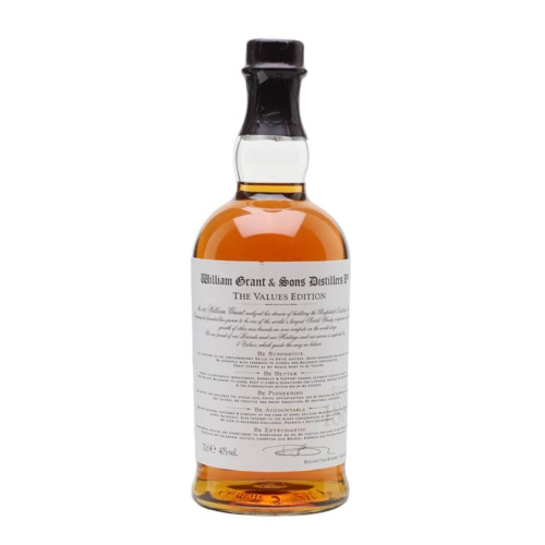 Distillery NAS Year Old – William Grant & Sons / The Values Edition Speyside Whisky (Speyside) | N/A% ABV, 700ml – Buy Now