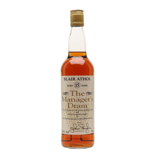 Distillery 15 Year Old – Blair Athol 15 Year Old / Manager's Dram Highland Whisky (Highland) | N/A% ABV, 700ml – Buy Now