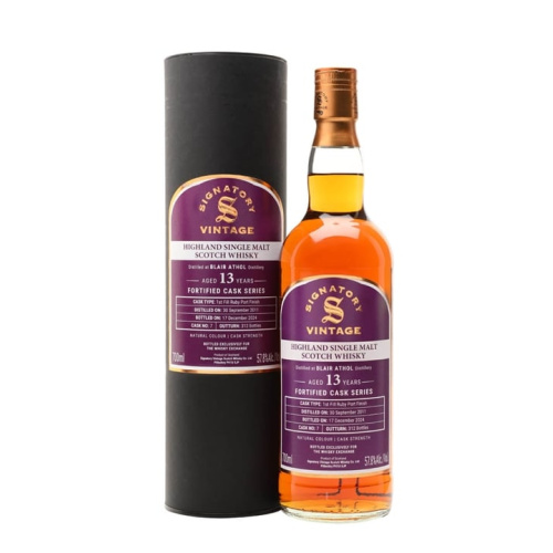Blair Athol 2011 / 13 Year Old / Port Finish / Signatory for The Whisky Exchange Highland Single Malt Scotch Whisky
