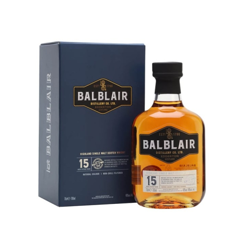 Distillery 15 Year Old – Balblair 15 Year Old Highland Single Malt Scotch Whisky (Highland) | N/A% ABV, 700ml – Buy Now