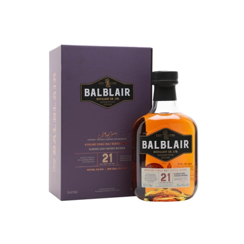 Balblair 21 Year Old Highland Single Malt Scotch Whisky