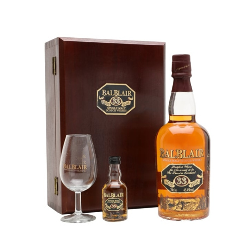Distillery 33 Year Old – Balblair 33 Year Old Gift Set Highland Single Malt Scotch Whisky (Highland) | N/A% ABV, 700ml – Buy Now