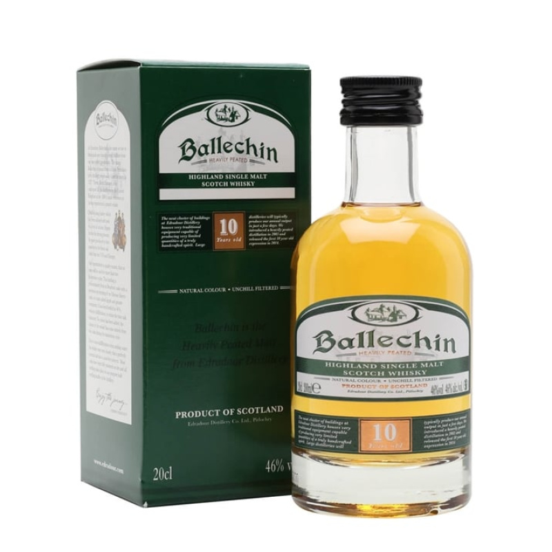 Distillery 10 Year Old – Ballechin 10 Year Old / Small Bottle Highland Whisky (Highland) | N/A% ABV, 700ml – Buy Now