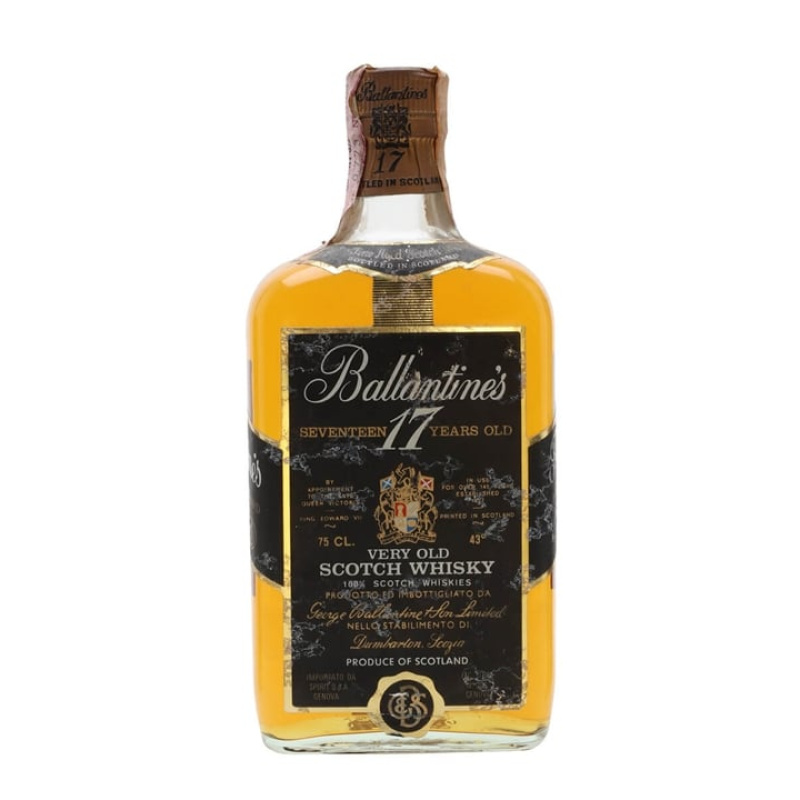 Distillery 17 Year Old – Ballantines 17 Year Old / Bot.1970s Blended Scotch Whisky (Scotland) | N/A% ABV, 700ml – Buy Now