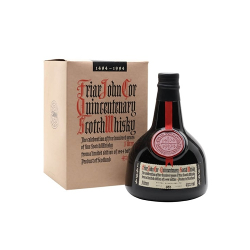 Distillery NAS Year Old – Friar John Cor / Quincentenary / White Box Blended Scotch Whisky (Scotland) | N/A% ABV, 700ml – Buy Now