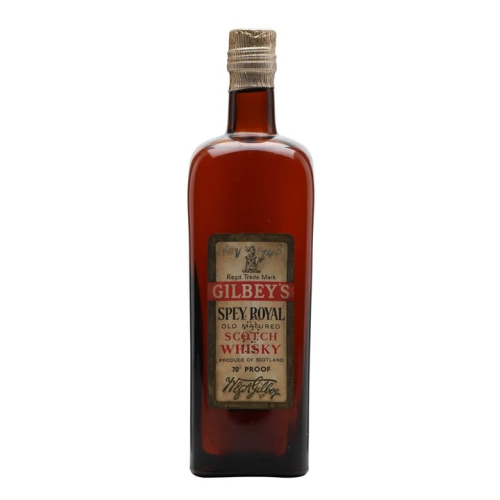 Distillery NAS Year Old – Gilbey's Spey Royal / Bot.1940s Blended Scotch Whisky (Scotland) | N/A% ABV, 700ml – Buy Now
