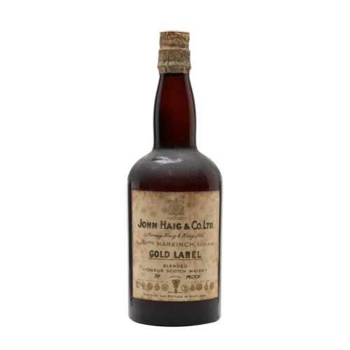 Distillery NAS Year Old – Haig's Gold Label / Cork Stopper / Bot.1940s (GEORGE VI) Blended Whisky (Scotland) | N/A% ABV, 700ml – Buy Now