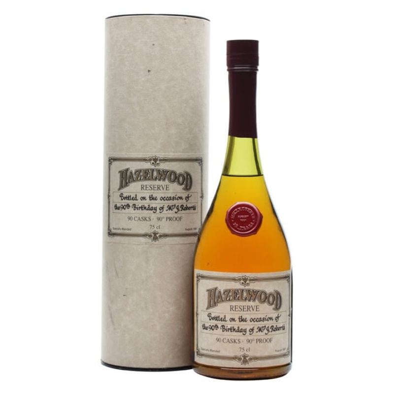 Distillery NAS Year Old – Hazelwood Reserve / 90th Birthday Edition Blended Scotch Whisky (Scotland) | N/A% ABV, 700ml – Buy Now