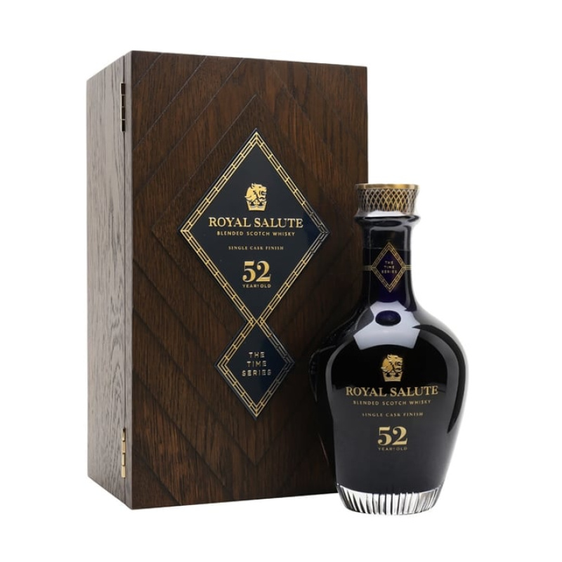 Distillery 52 Year Old – Royal Salute 52 Year Old / Time Series Blended Scotch Whisky (Scotland) | N/A% ABV, 700ml – Buy Now