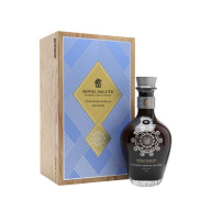 Royal Salute Platinum Jubilee / Teck Corsage Brooch (Blue) Blended Whisky Scotland