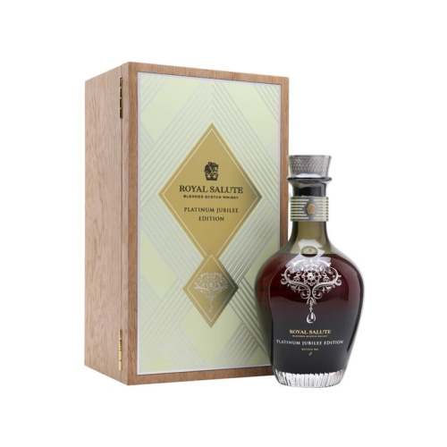 Distillery NAS Year Old – Royal Salute Platinum Jubilee / Richmond Brooch (Yellow) Blended Whisky (Scotland) | N/A% ABV, 700ml – Buy Now