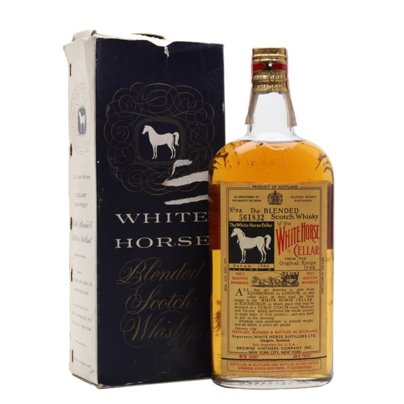 White Horse / Bot.1950s / Spring Cap Blended Scotch Whisky Scotland