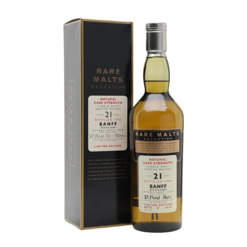 Distillery 21 Year Old – Banff 1982 / 21 Year Old / Rare Malts Highland Whisky (Highland) | N/A% ABV, 700ml – Buy Now