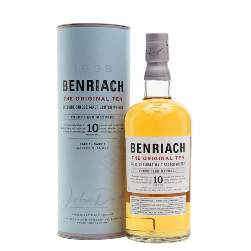 Distillery 10 Year Old – Benriach The Original Ten / 10 Year Old Speyside Whisky (Speyside) | N/A% ABV, 700ml – Buy Now