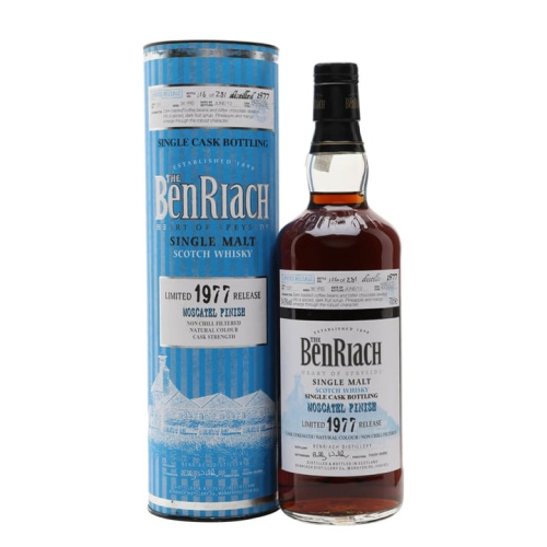 Distillery 36 Year Old – Benriach 1977 / 36 Year Old / Moscatel Finish / Cask #1031 Speyside Whisky (Speyside) | N/A% ABV, 700ml – Buy Now