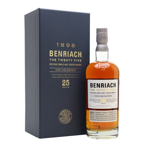 Benriach The Twenty Five / 25 Year Old Speyside Single Malt Scotch Whisky