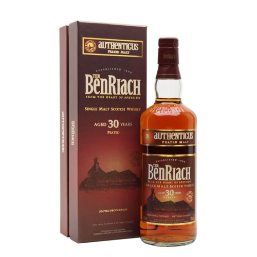 Distillery 30 Year Old – Benriach 30 Year Old Authenticus Peated Speyside Whisky (Speyside) | N/A% ABV, 700ml – Buy Now