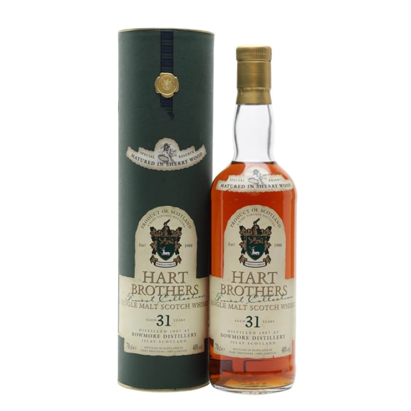 Distillery 31 Year Old – Bowmore 1957 / 31 Year Old / Sherry Cask / Hart Brothers Islay Whisky (Islay) | N/A% ABV, 700ml – Buy Now
