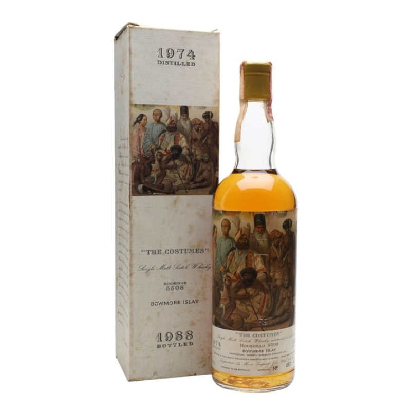 Distillery NAS Year Old – Bowmore 1974 / The Costumes / Moon Import Islay Whisky (Islay) | N/A% ABV, 700ml – Buy Now