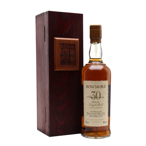 Distillery 30 Year Old – Bowmore 1963 / 30 Year Old / 30th Anniversary Islay Whisky (Islay) | N/A% ABV, 700ml – Buy Now