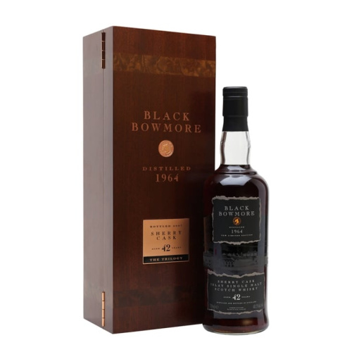 Distillery 42 Year Old – Black Bowmore 1964 / 42 Year Old / The Trilogy Islay Whisky (Islay) | N/A% ABV, 700ml – Buy Now