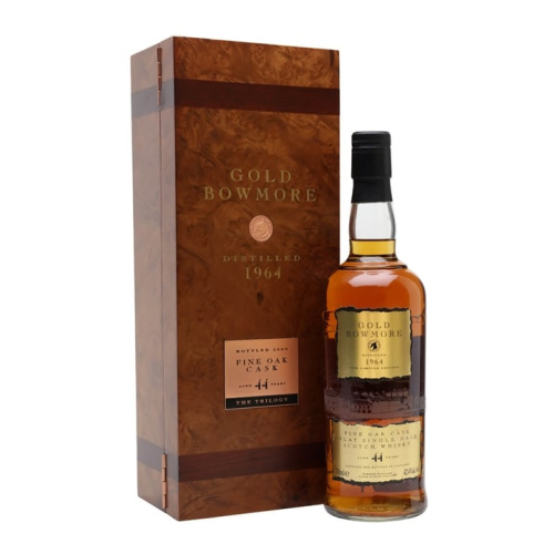 Distillery 44 Year Old – Gold Bowmore 1964 / 44 Year Old / The Trilogy Islay Whisky (Islay) | N/A% ABV, 700ml – Buy Now