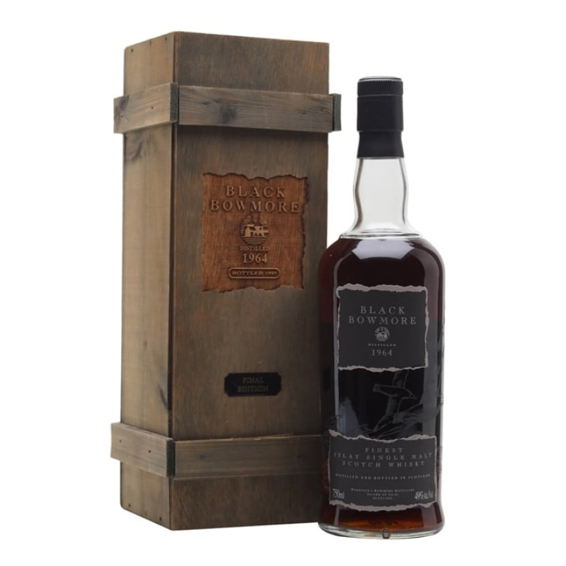 Distillery 31 Year Old – Black Bowmore 1964 / 31 Year Old / Final Edition Islay Whisky (Islay) | N/A% ABV, 700ml – Buy Now