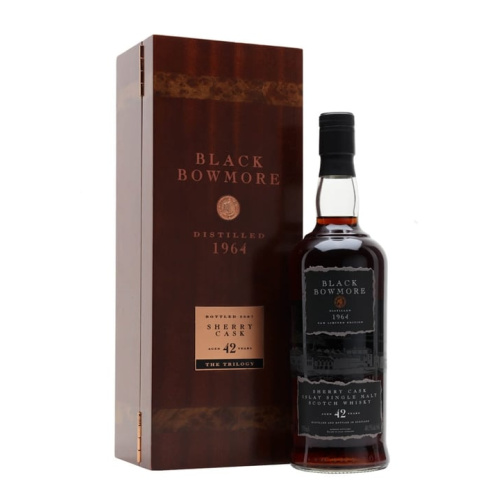 Distillery 42 Year Old – Black Bowmore 1964 / 42 Year Old / The Trilogy Islay Whisky (Islay) | N/A% ABV, 700ml – Buy Now
