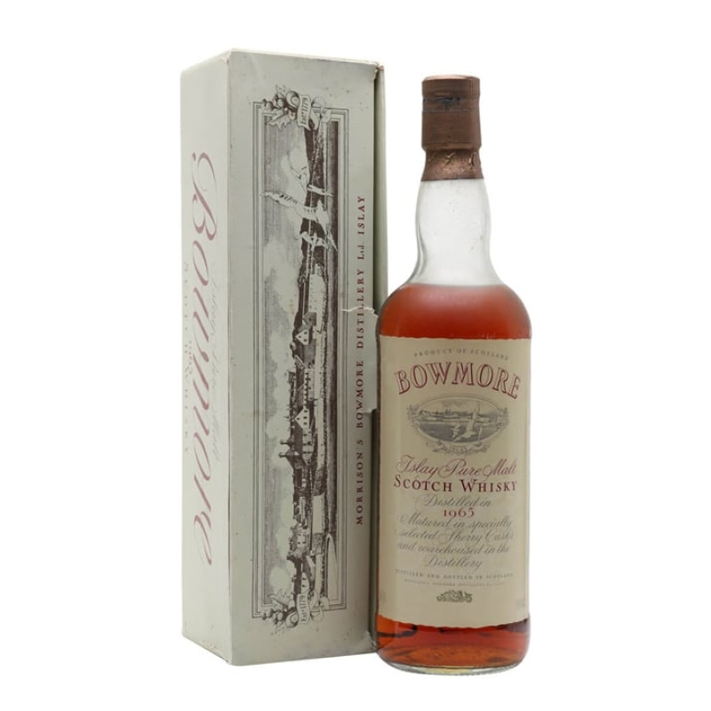 Distillery NAS Year Old – Bowmore 1965 / Vintage Label / Bot.1980s Islay Whisky (Islay) | N/A% ABV, 700ml – Buy Now