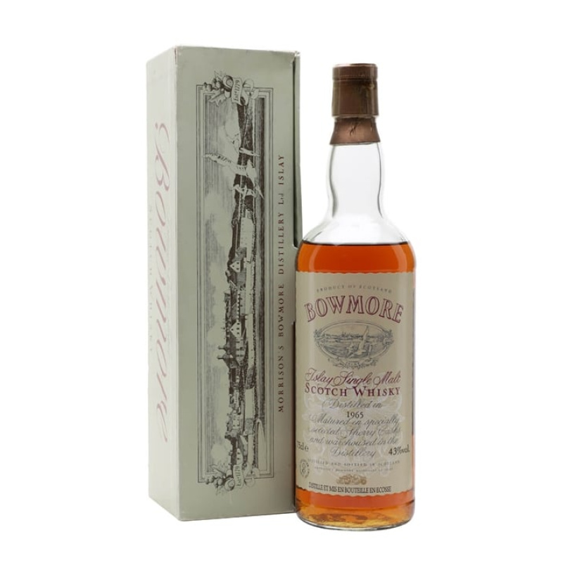 Distillery NAS Year Old – Bowmore 1965 / Vintage Label / Bot.1980s Islay Whisky (Islay) | N/A% ABV, 700ml – Buy Now