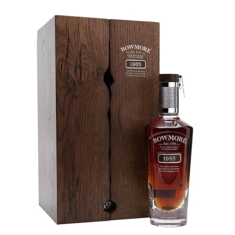 Distillery 52 Year Old – Bowmore 1965 / 52 Year Old / Sherry Cask Islay Whisky (Islay) | N/A% ABV, 700ml – Buy Now