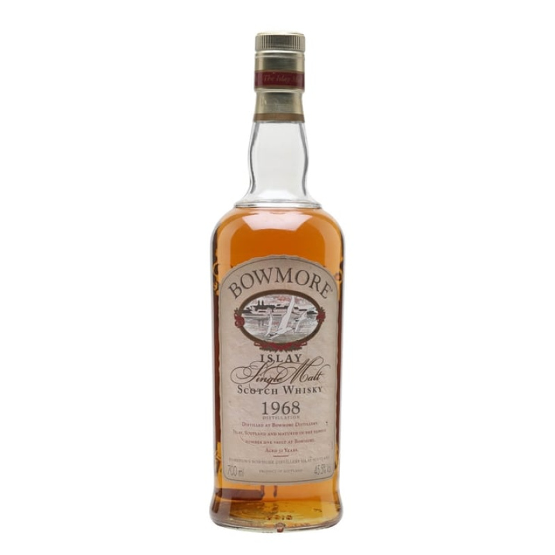 Distillery 32 Year Old – Bowmore 1968 / 32 Year Old / 50th Anniversary Islay Whisky (Islay) | N/A% ABV, 700ml – Buy Now